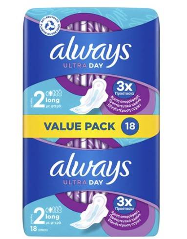 ALWAYS ULTRA LONG PLUS VP 18PCS, Pads